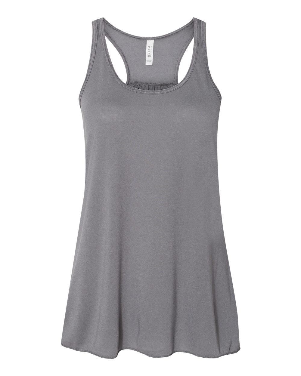 BELLA + CANVAS 8800 Women's Flowy Racerback Tank in Storm