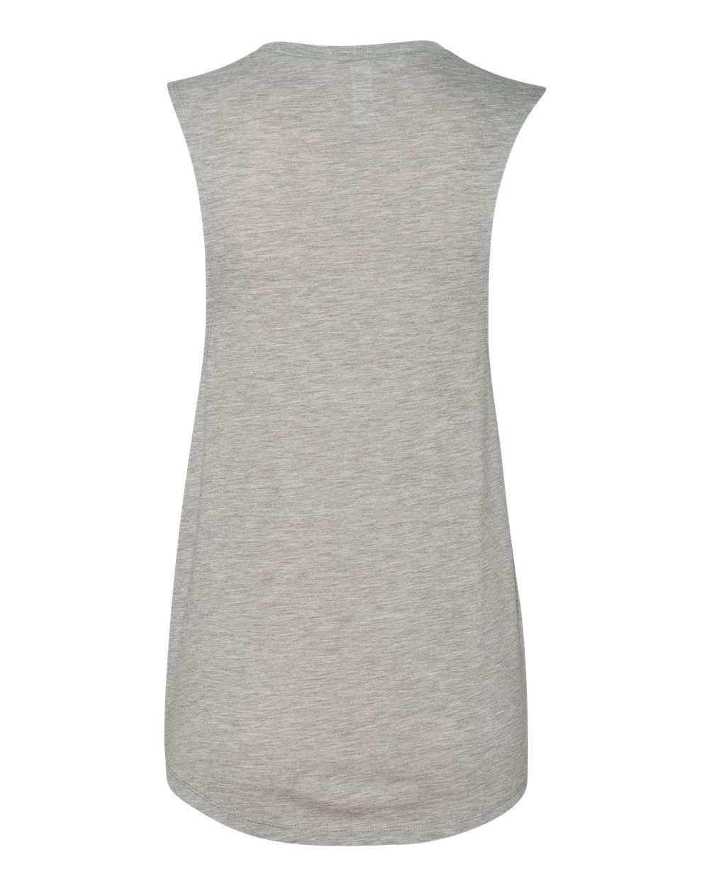 BELLA + CANVAS 8803 Women's Flowy Scoop Muscle Tank in Athletic Heather, back