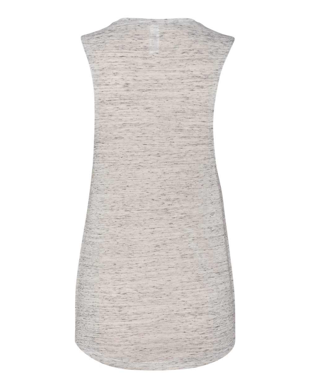 BELLA + CANVAS 8803 Women's Flowy Scoop Muscle Tank in White Marble, back
