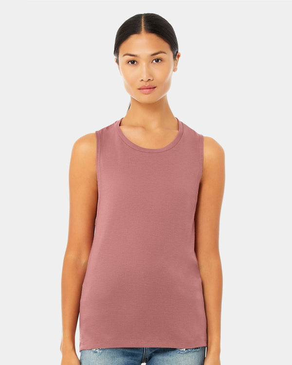 BELLA + CANVAS 8803 Women's Flowy Scoop Muscle Tank