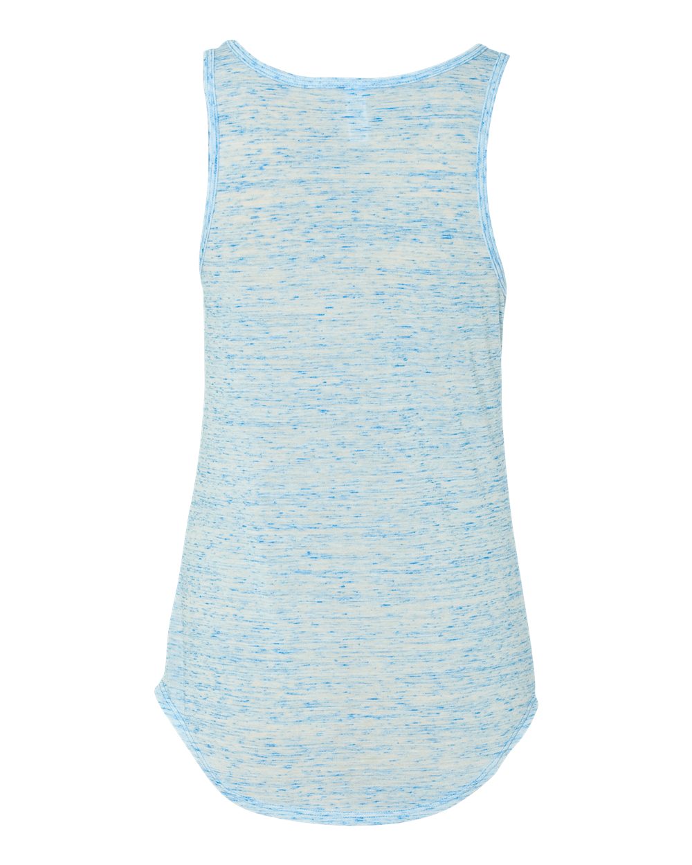 BELLA + CANVAS 8805 Women's Flowy V-Neck Tank in Blue Marble, back