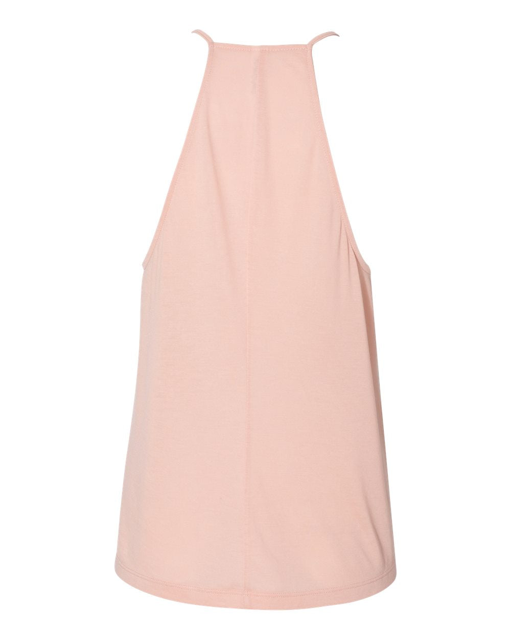 BELLA + CANVAS 8809 Women's Flowy High-Neck Tank in Peach, back