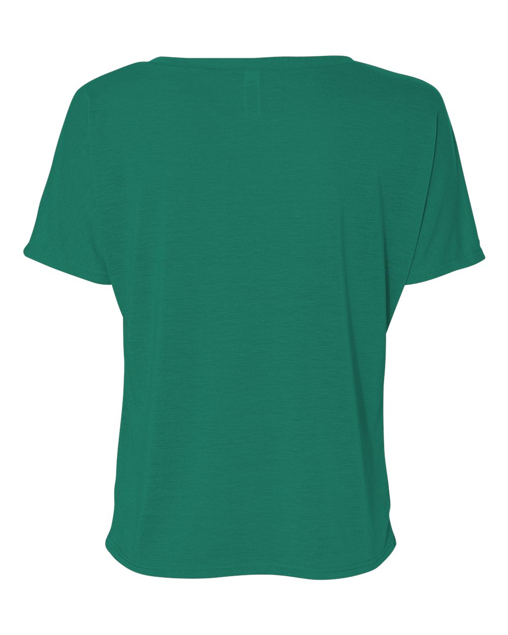 BELLA + CANVAS 8815 Women’s Slouchy V-Neck Tee in Kelly, back