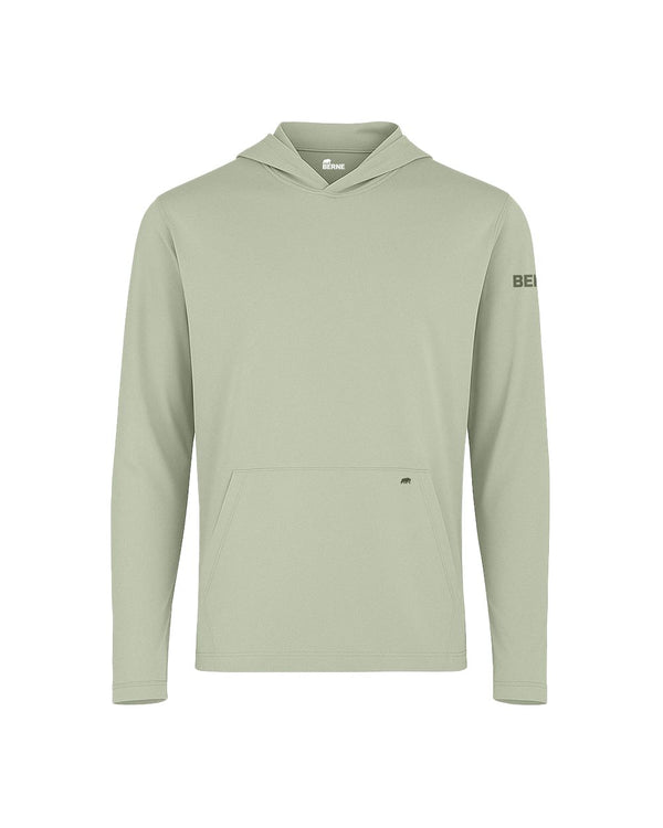 Berne Apparel SH13 Men's UPF Hooded Long Sleeve T-Shirt
