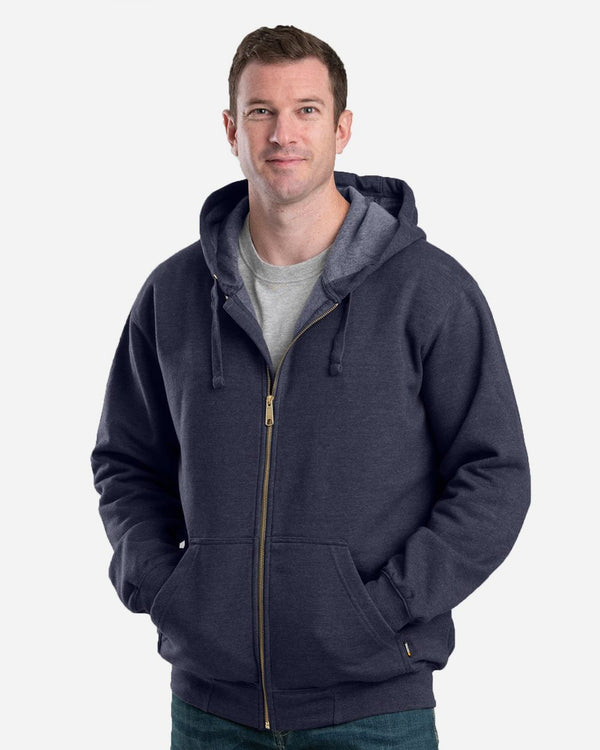 Berne Apparel SZ413 Men's Heritage Full-Zip Hooded Sweatshirt