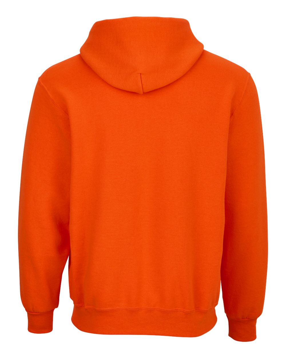 Boxercraft BM5302 Unisex Fleece Hooded Sweatshirt in Burnt Orange, back