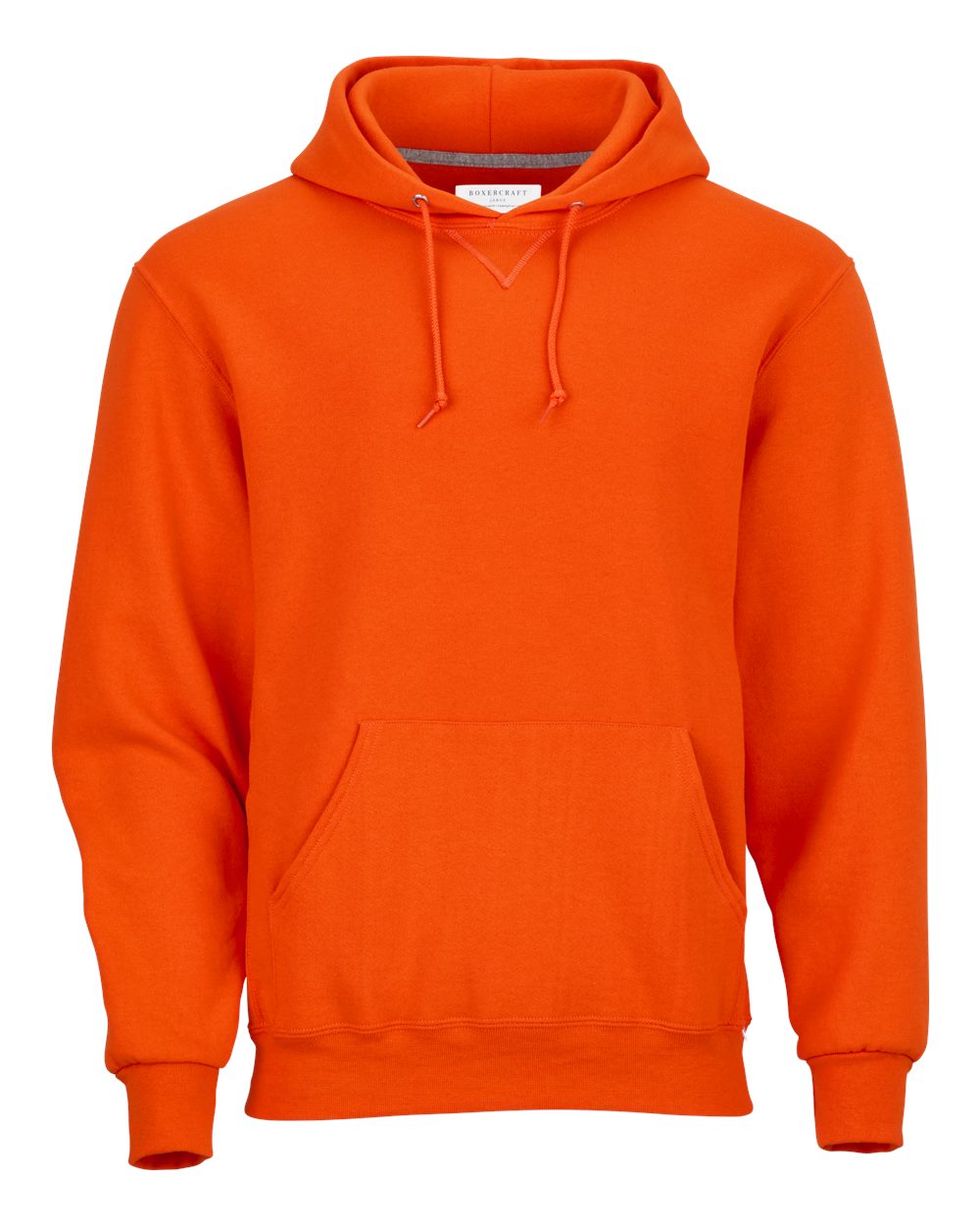 Boxercraft BM5302 Unisex Fleece Hooded Sweatshirt in Burnt Orange
