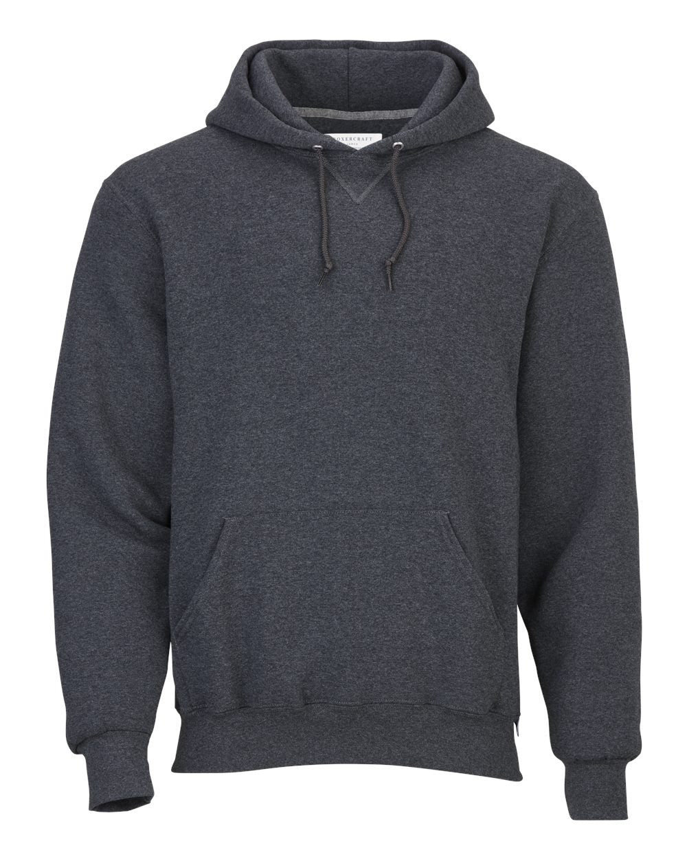 Boxercraft BM5302 Unisex Fleece Hooded Sweatshirt in Charcoal Heather