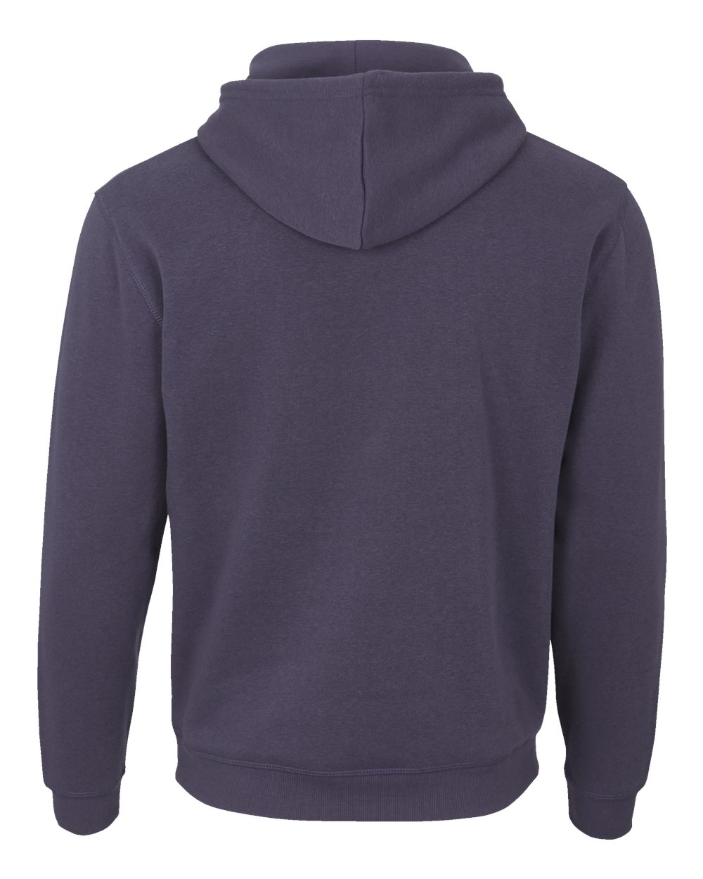 Boxercraft BM5302 Unisex Fleece Hooded Sweatshirt in Mystic, back
