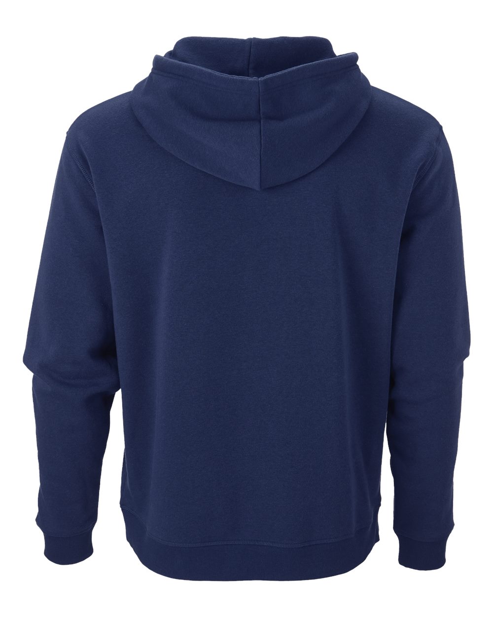 Boxercraft BM5302 Unisex Fleece Hooded Sweatshirt in Navy, back