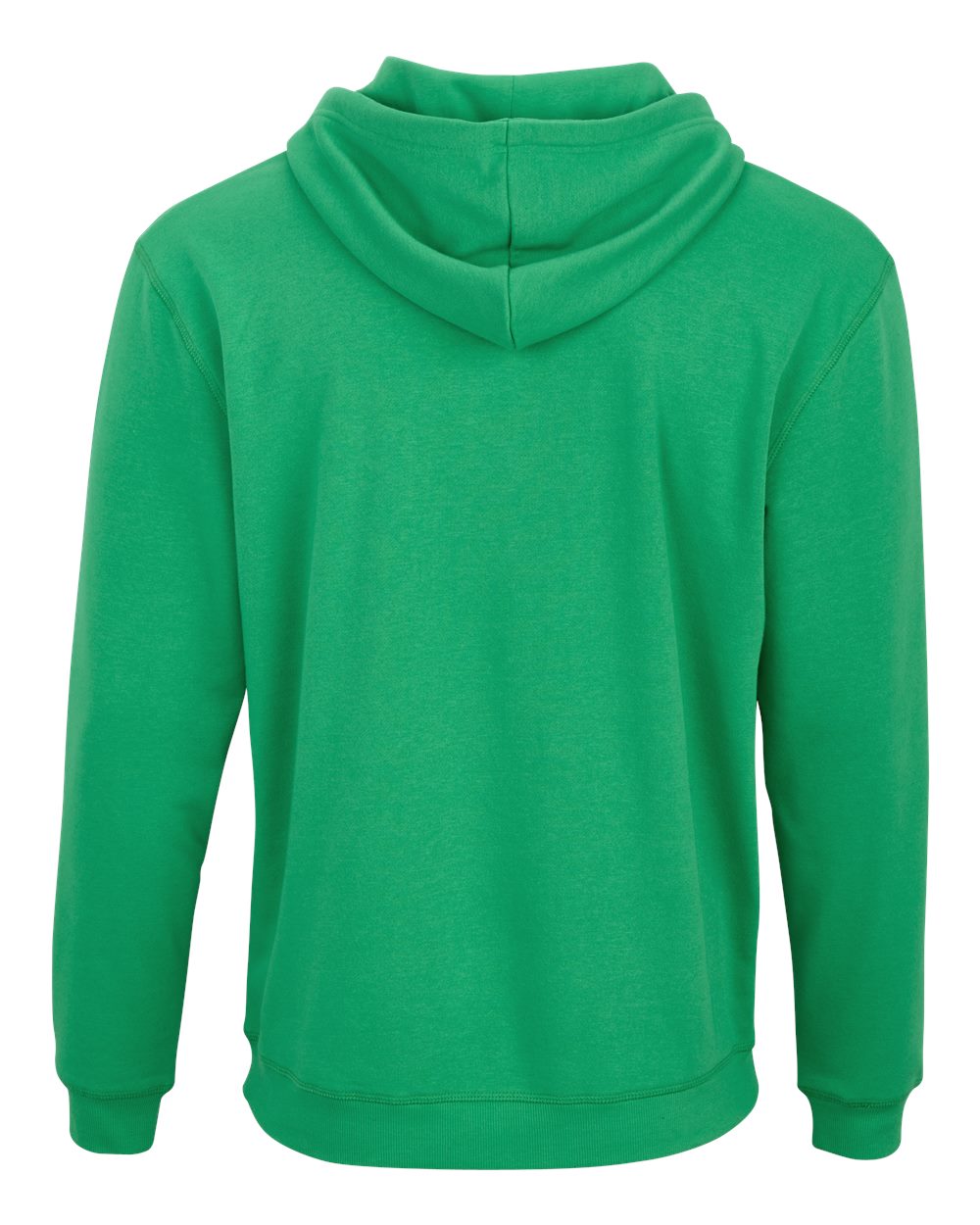 Boxercraft BM5302 Unisex Fleece Hooded Sweatshirt in Shamrock, back