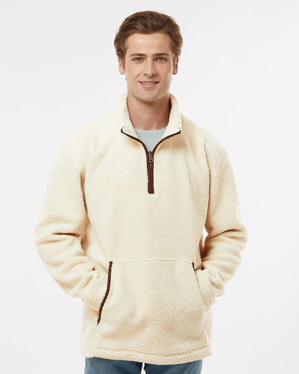 Boxercraft BM8510 Men's Everest Fleece Quarter-Zip Pullover