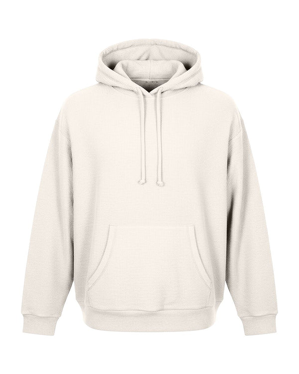 Boxercraft BU5302 Unisex Corded Pullover Hooded Sweatshirt