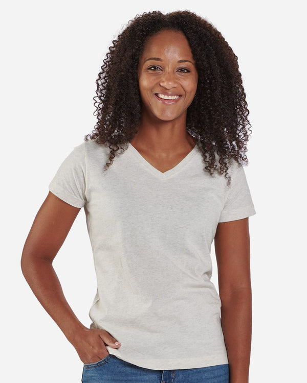 Boxercraft BW2201 Women's V-Neck T-Shirt