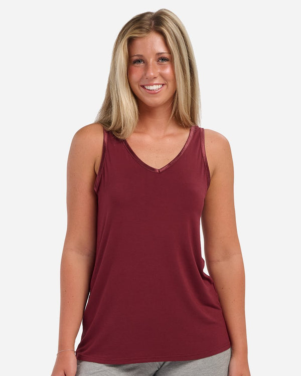 Boxercraft BW2504 Women's Bamboo V-Neck Tank Top