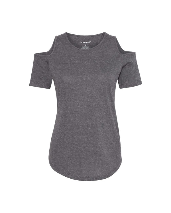 Boxercraft T32 Women's Cold Shoulder T-Shirt