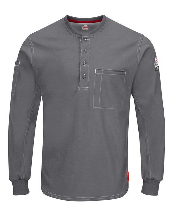 Bulwark QT40 Men's iQ Series® Plus Long Sleeve Henley