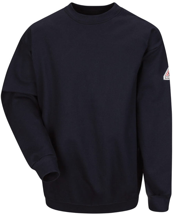 Bulwark SEC2T Men's Tall Flame Resistant Crewneck Sweatshirt