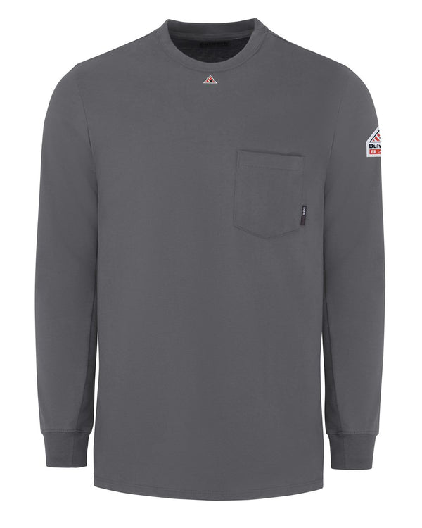 Bulwark SET2T Men's Tall Knit Long Sleeve T-Shirt
