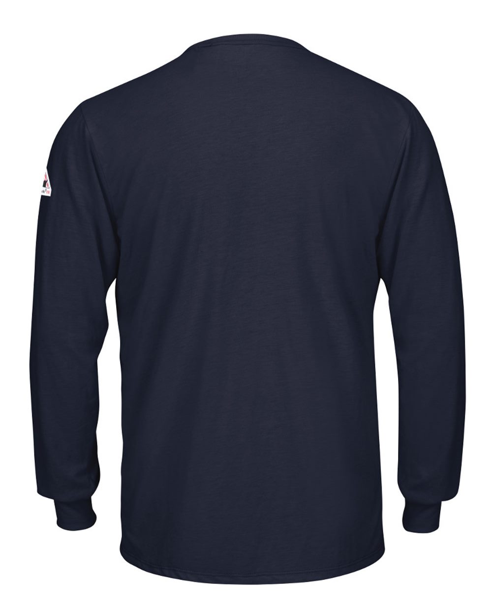Bulwark SMT8 Men's Long Sleeve Lightweight T-Shirt in Navy, back