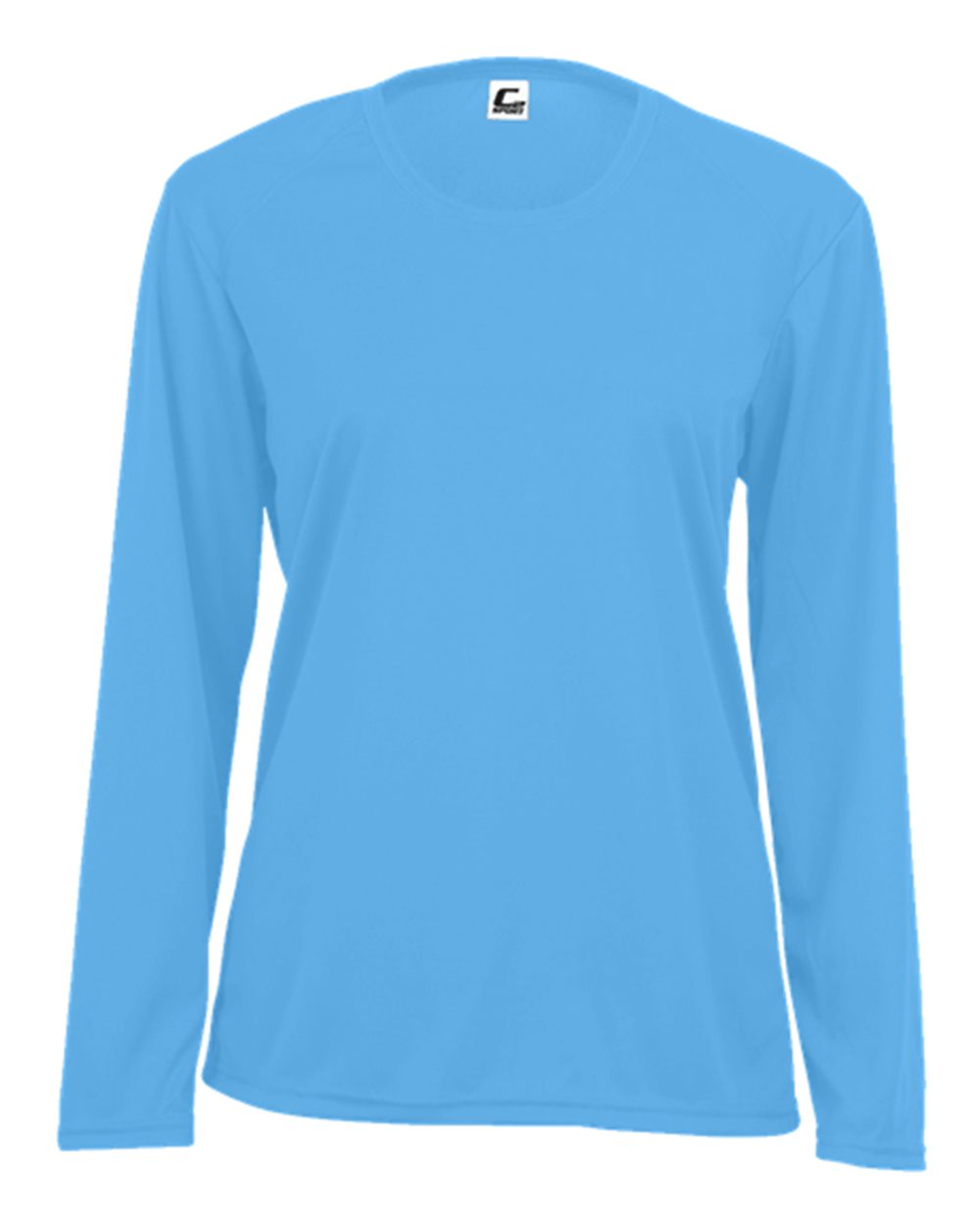 C2 Sport 5604 Women's Performance Long Sleeve T-Shirt in Columbia Blue