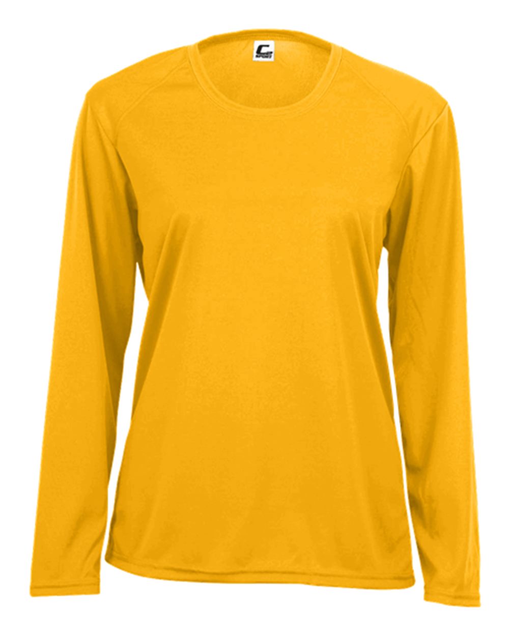 C2 Sport 5604 Women's Performance Long Sleeve T-Shirt in Gold
