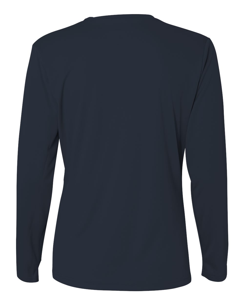 C2 Sport 5604 Women's Performance Long Sleeve T-Shirt in Navy, back