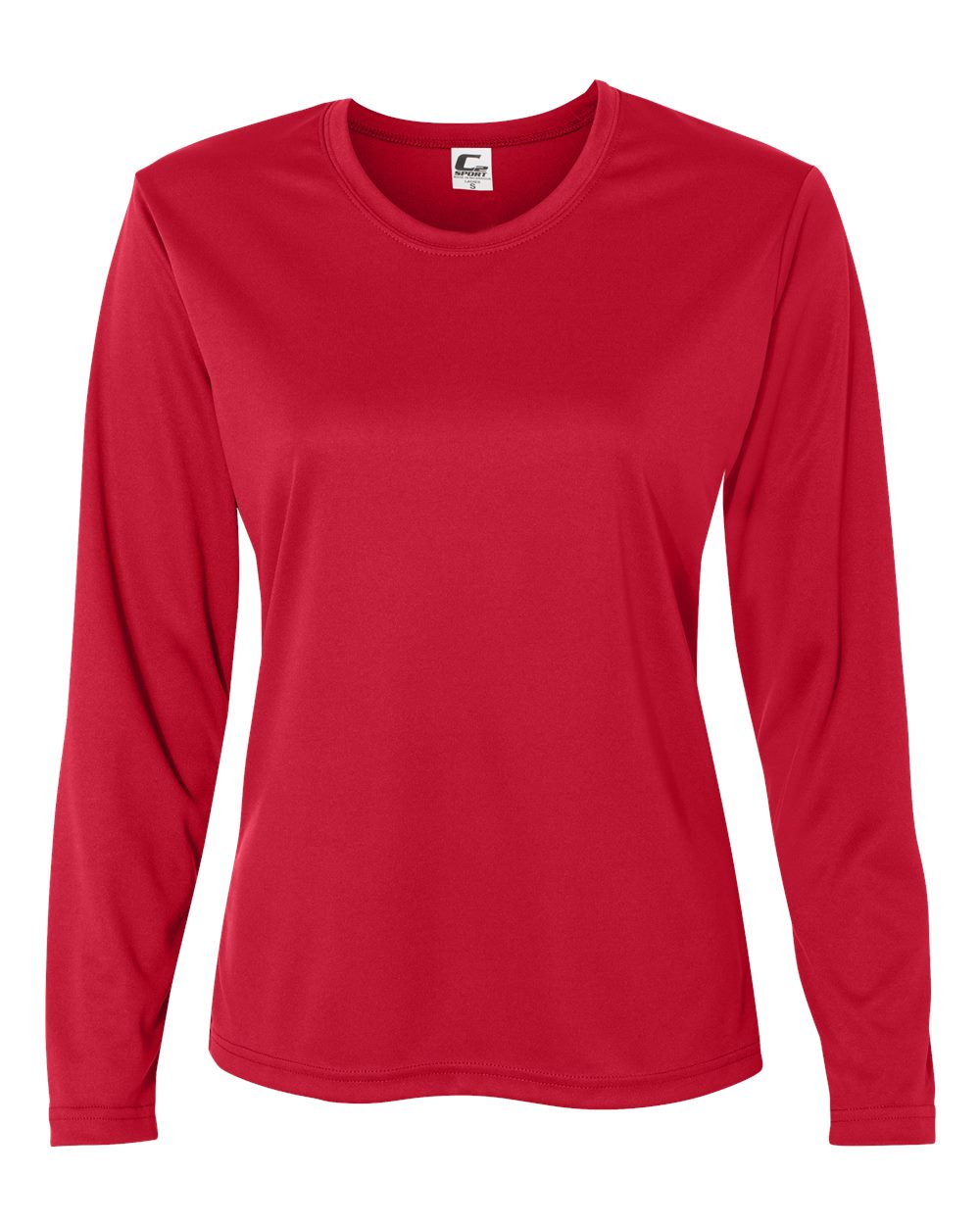 C2 Sport 5604 Women's Performance Long Sleeve T-Shirt in Red
