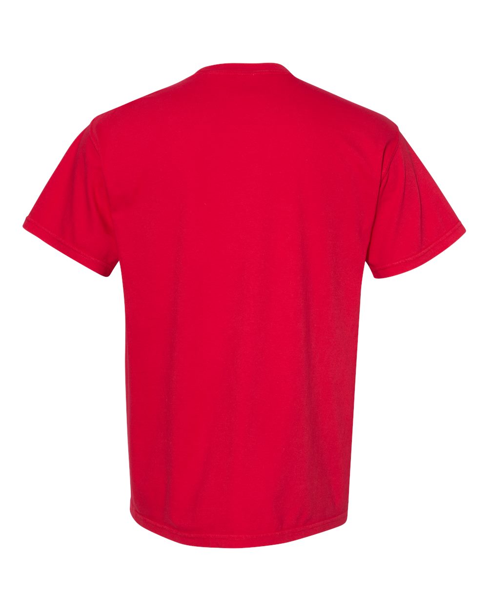 Comfort Colors T-Shirt Red back