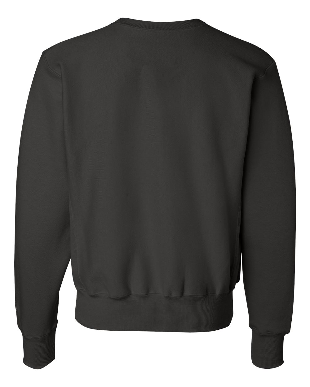 Champion S149 Unisex Reverse Weave® Crewneck Sweatshirt in Black, back
