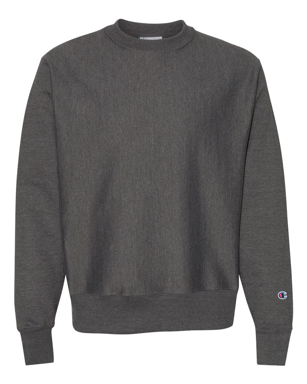 Champion S149 Unisex Reverse Weave® Crewneck Sweatshirt in Charcoal Heather
