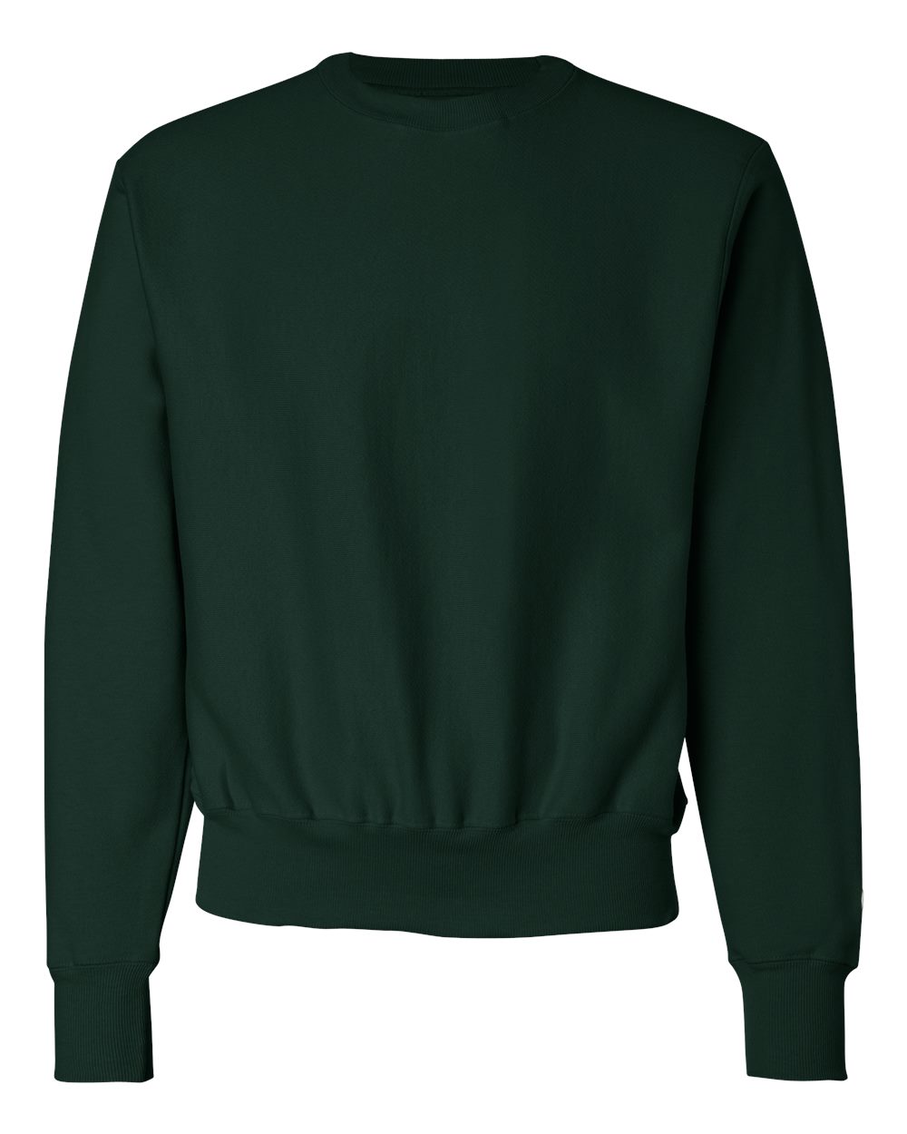 Champion S149 Unisex Reverse Weave® Crewneck Sweatshirt in Dark Green, back
