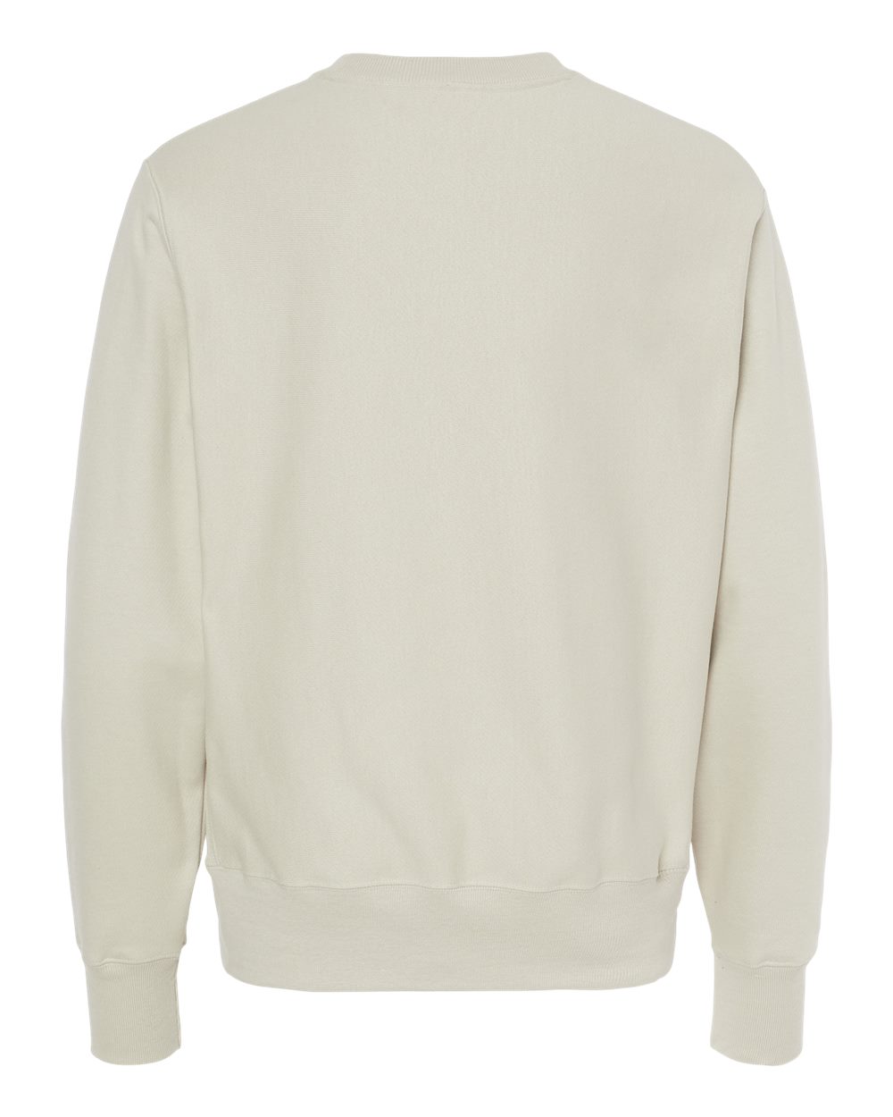 Champion S149 Unisex Reverse Weave® Crewneck Sweatshirt in Sand, back