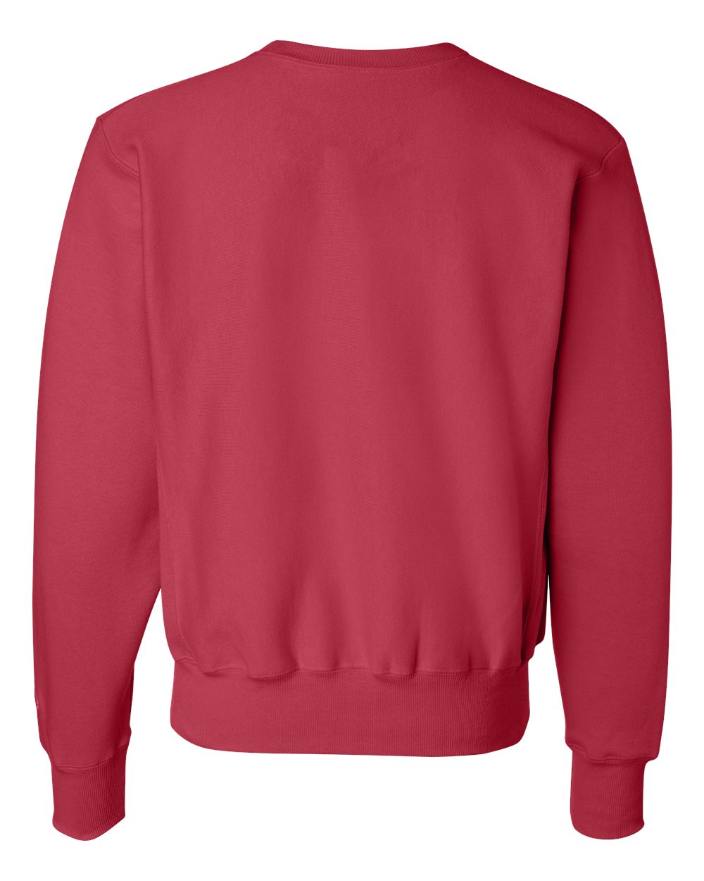 Champion S149 Unisex Reverse Weave® Crewneck Sweatshirt in Scarlet, back