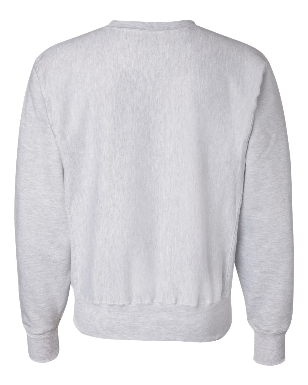 Champion S149 Unisex Reverse Weave® Crewneck Sweatshirt in Silver Grey, back
