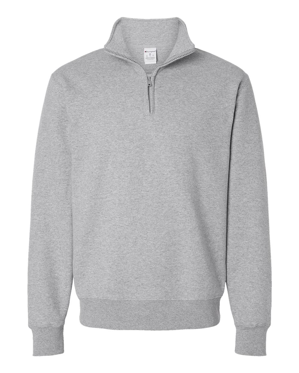 Champion S450 Unisex Powerblend® Quarter-Zip Pullover in Light Steel