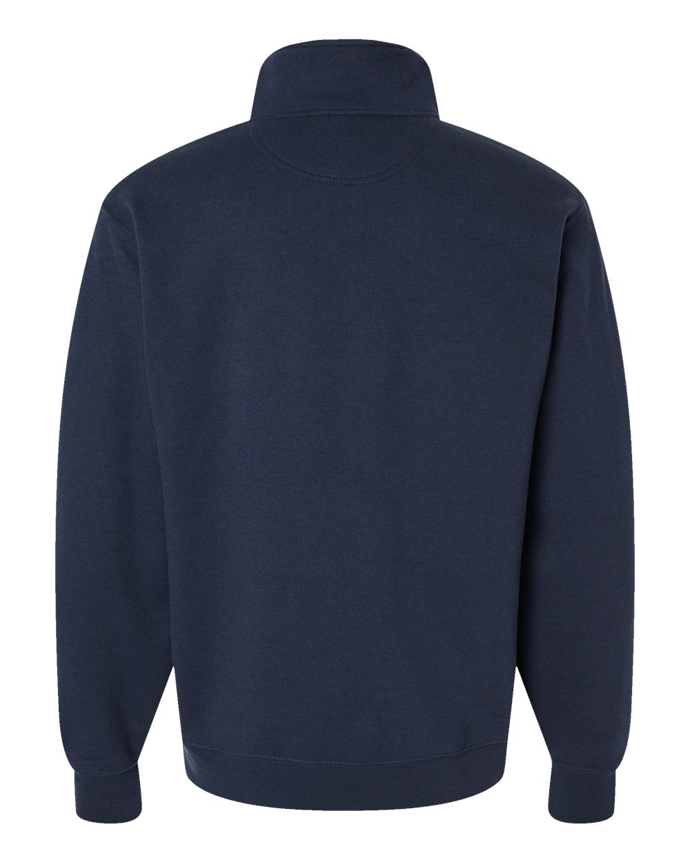 Champion S450 Unisex Powerblend® Quarter-Zip Pullover in Navy, back