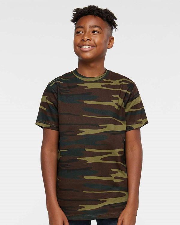 Code Five 2207 Youth Camouflage Tee