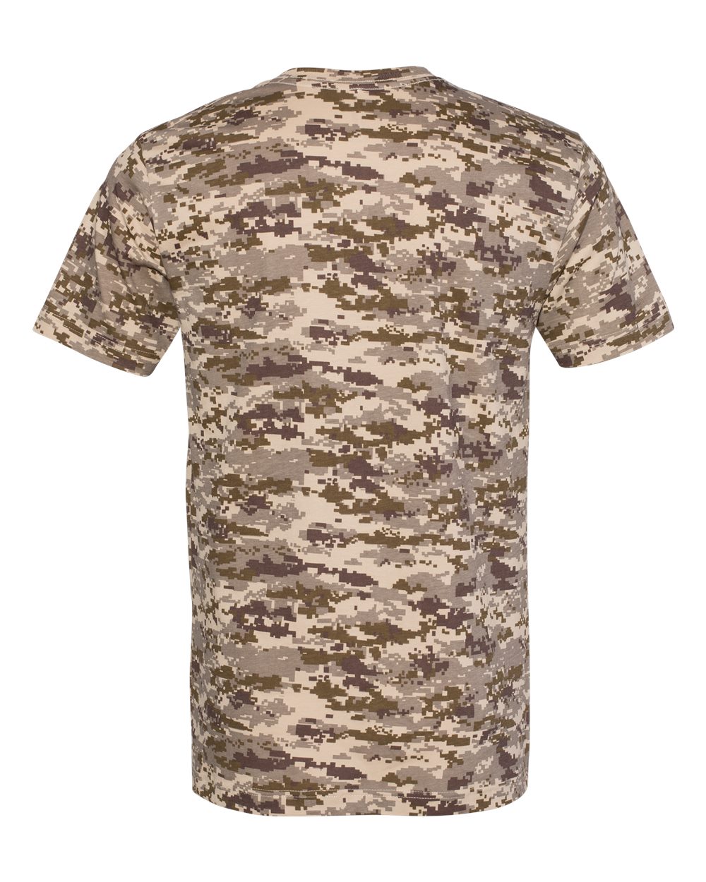 Code Five 3907 Unisex Camo Tee in Sand Digital, back
