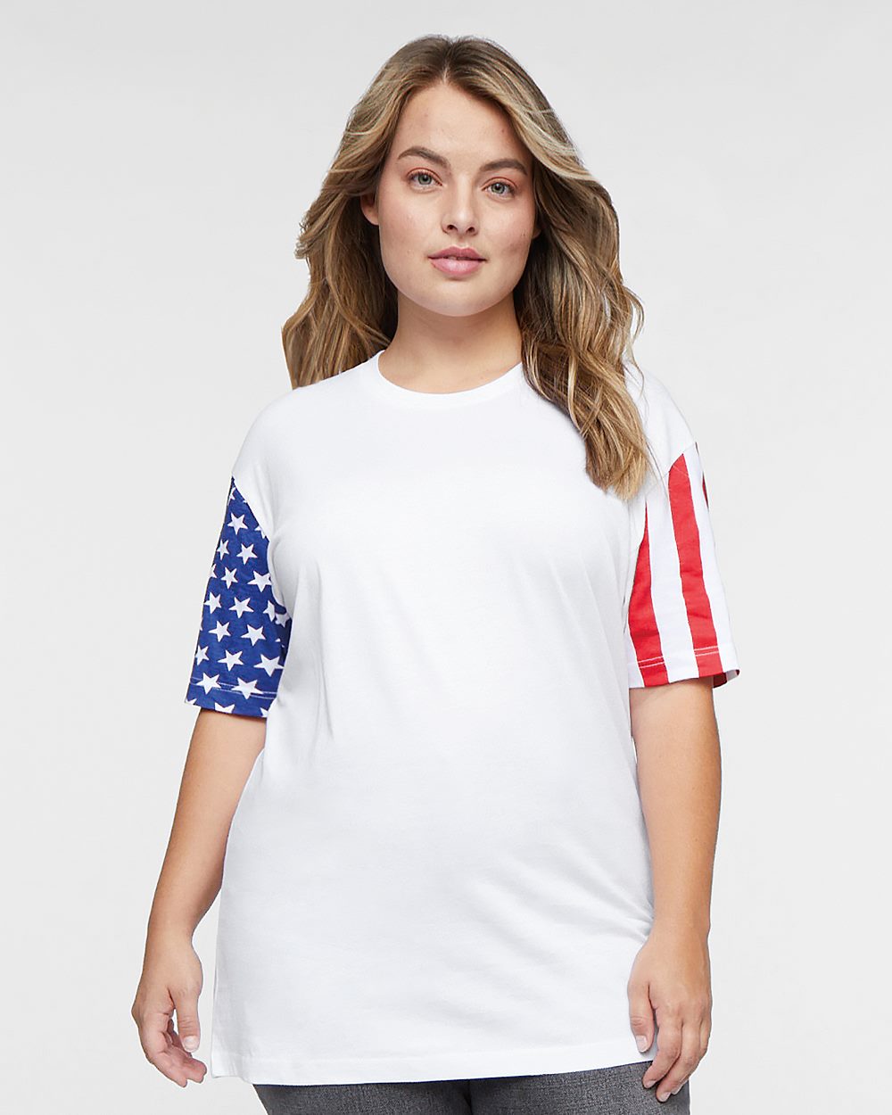 Code Five 3976 Unisex Stars & Stripes Tee