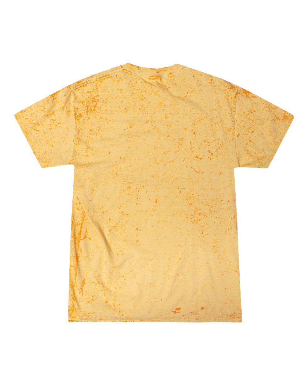 Colortone 1250 Unisex Color Crush T-Shirt in Canary, back