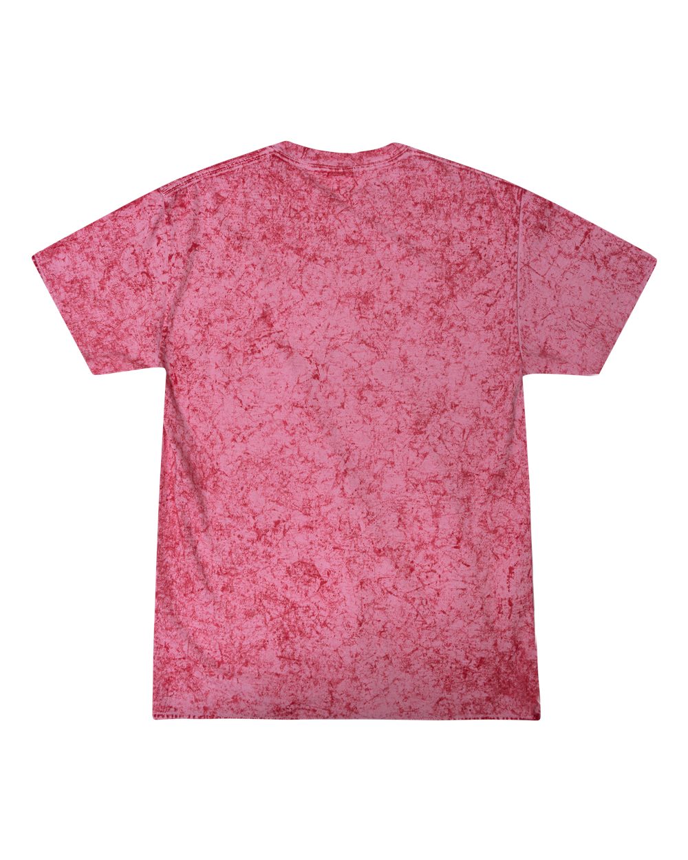 Colortone 1250 Unisex Color Crush T-Shirt in Rose, back