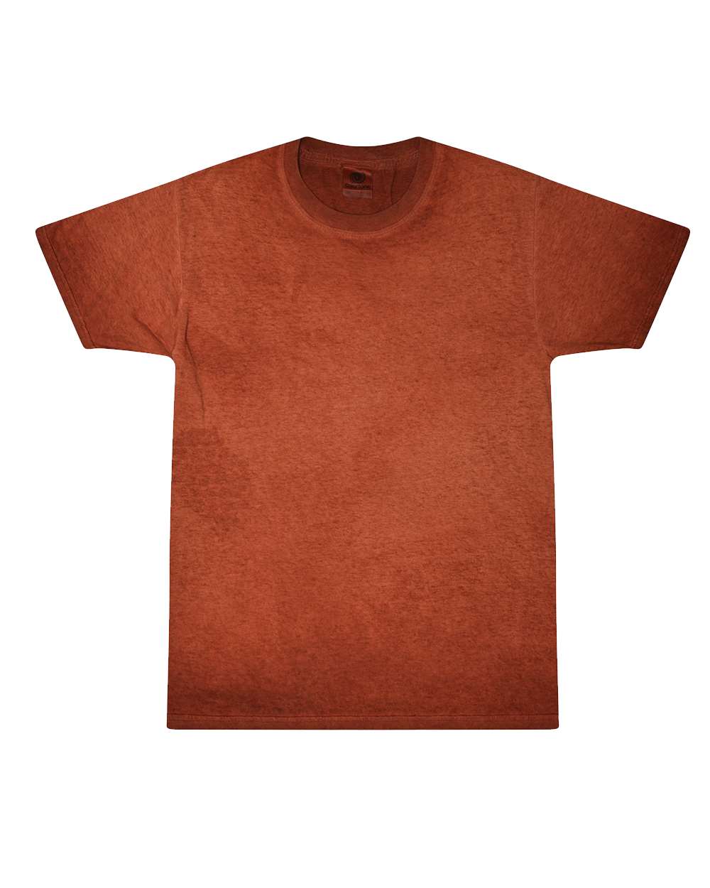 Colortone 1310 Unisex Oil Wash T-Shirt in Orange