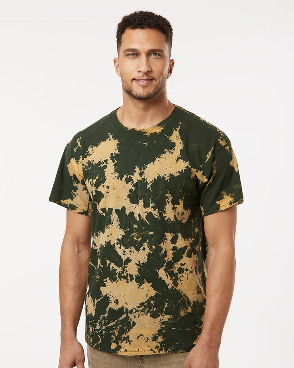 Colortone 1385 Unisex Bleach Out Dyed T-Shirt