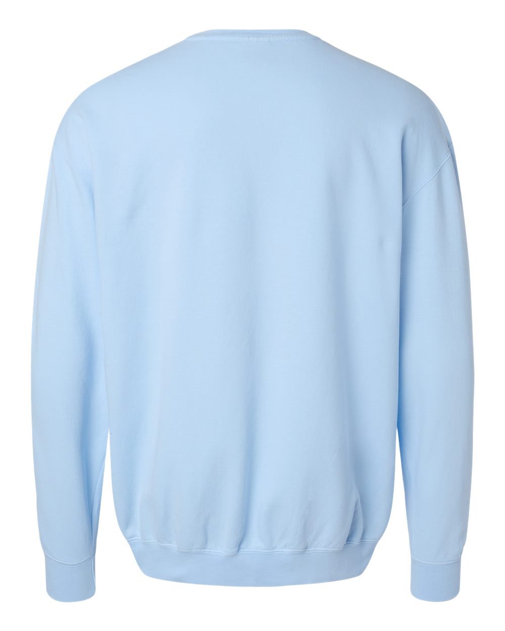 Comfort Colors 1466 Unisex Garment-Dyed Lightweight Crewneck Sweatshirt in Hydrangea, back