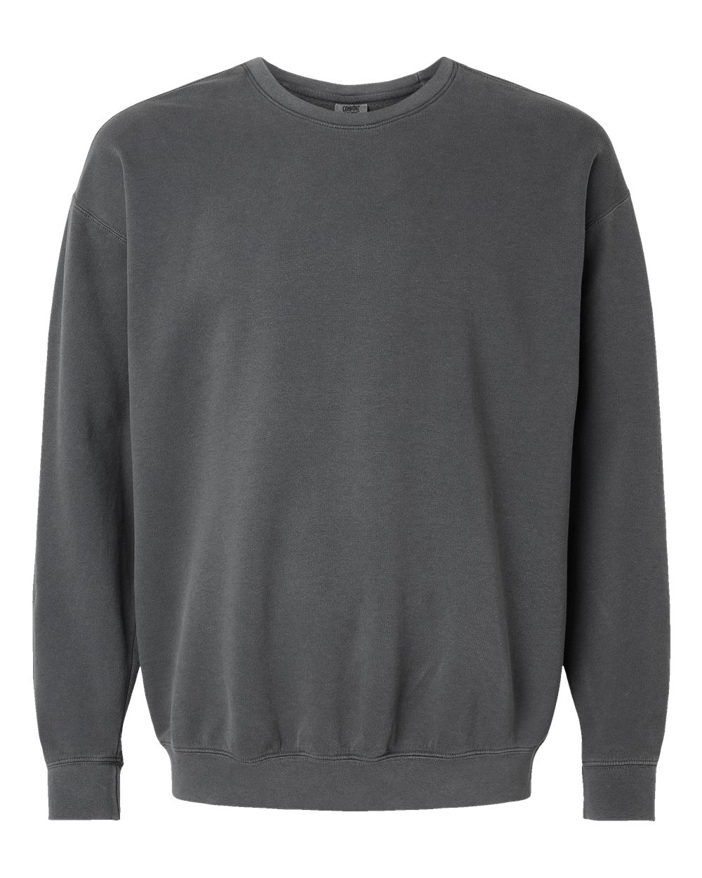 Comfort Colors 1466 Unisex Garment-Dyed Lightweight Crewneck Sweatshirt in Pepper