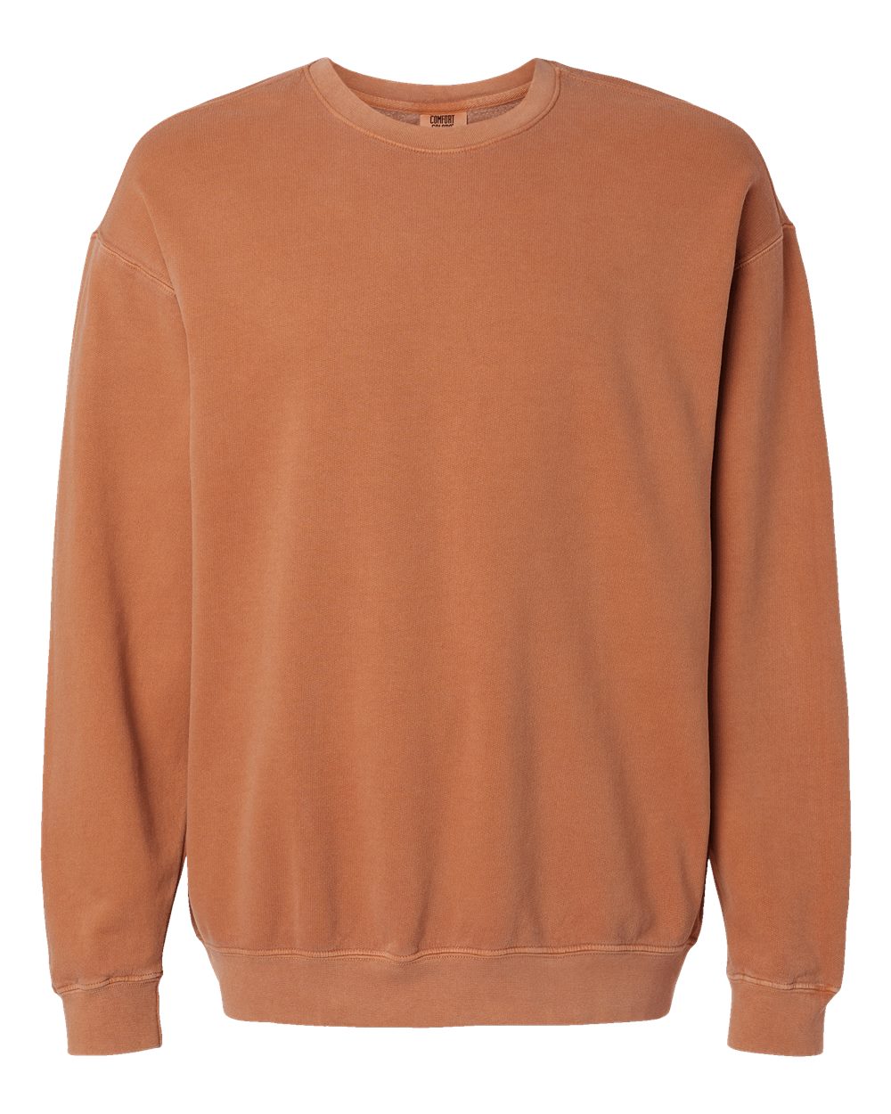 Comfort Colors 1466 Unisex Garment-Dyed Lightweight Crewneck Sweatshirt in Yam