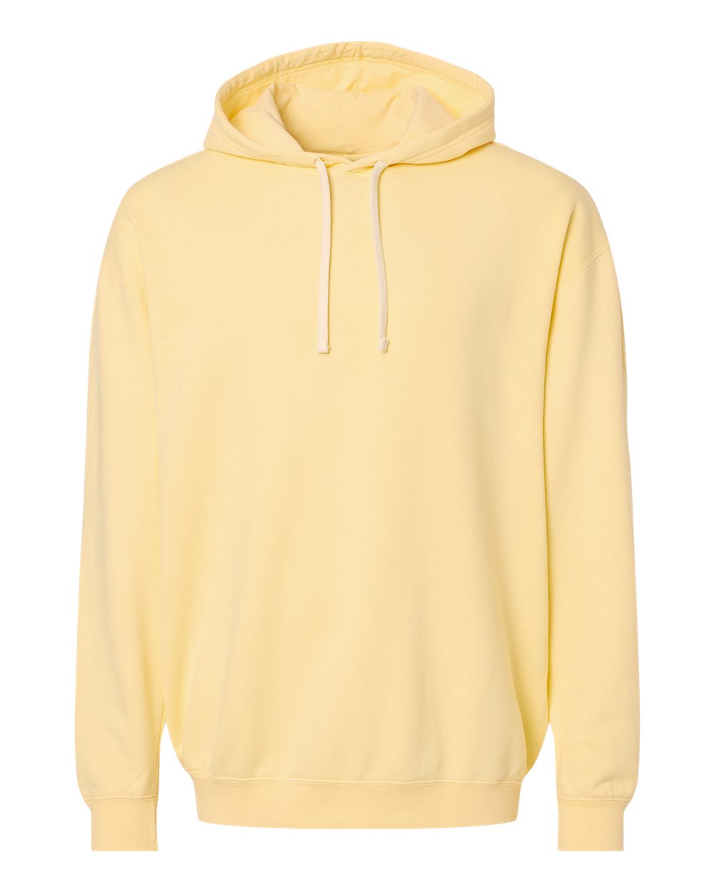 Comfort Colors 1467 Unisex Garment-Dyed Lightweight Hooded Sweatshirt in Butter