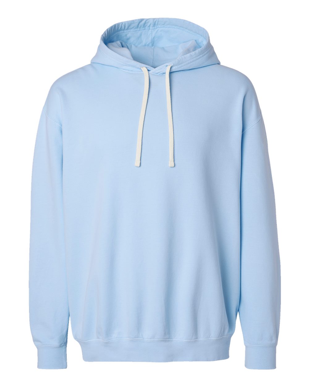 Comfort Colors 1467 Unisex Garment-Dyed Lightweight Hooded Sweatshirt in Hydrangea
