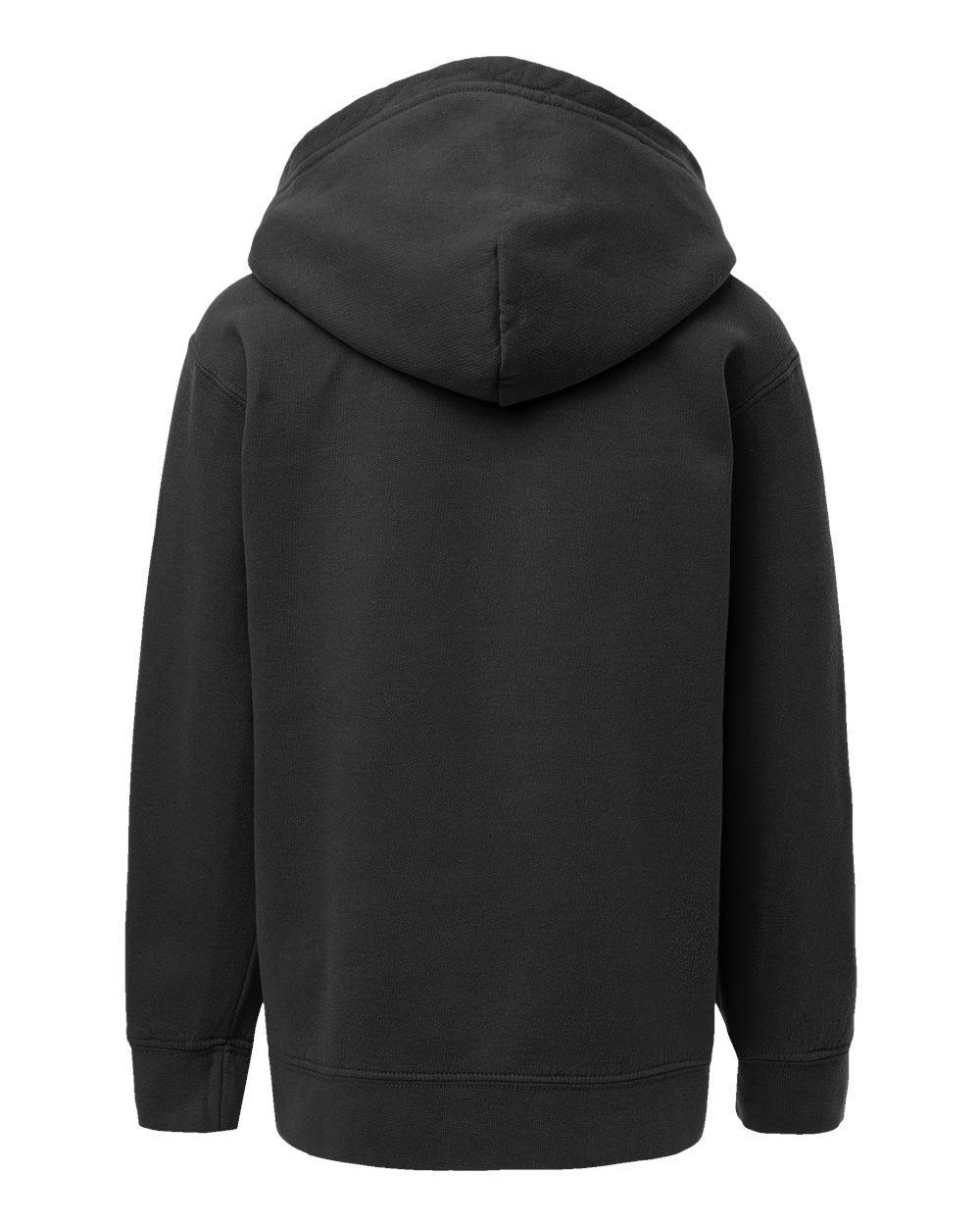 Comfort Colors 1467Y Youth Garment-Dyed Lightweight Hooded Sweatshirt in Black, back